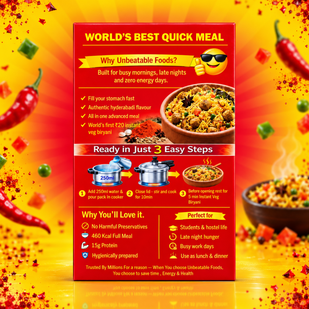 Instant Veg Biryani - Image 2